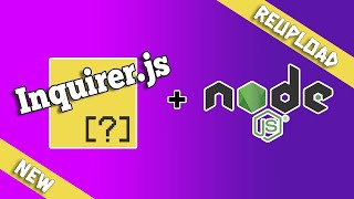 NodeJS  NPM  InquirerJS Beginner Tutorial [upl. by Saretta569]