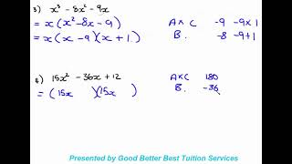 Grade 10 Maths Factorisation [upl. by Darrow949]