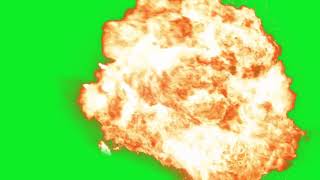 EXPLOSION green screen no copyright [upl. by Wohlen]