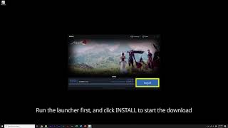 MIR4 PC Launcher Installation Guide [upl. by Skantze]