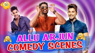 Sarrainodu l DJ l Son of Satyamurthy l Main Hoon Lucky The Racer l Allu Arjun Best Comedy Scenes [upl. by Allimak]