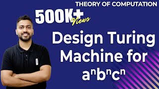 Lec58 Turing Machine for anbn  Design Turing Machine [upl. by Dent]