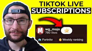 Everything You Need To Know About TikTok LIVE Subscriptions [upl. by Pansy79]