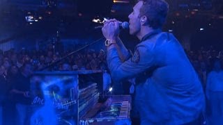 Coldplay  Clocks Live on Letterman [upl. by Silenay]