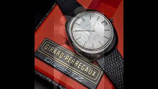 Girard Perregaux Quartz  Vintage 1970 [upl. by Aerised]