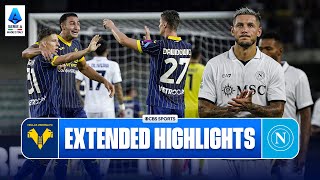 Hellas Verona vs Napoli Extended Highlights  Serie A  CBS Sports Golazo [upl. by Cruce]