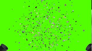 Confetti  Green Screen Effect [upl. by Levinson]