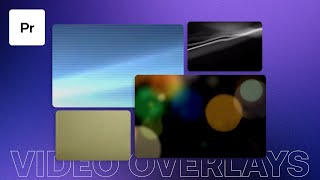 FREE Video Overlays What Are Video Overlays And How To Use Them In Premiere Pro [upl. by Adalie]