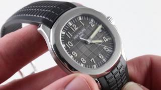 Patek Philippe Aquanaut 5167A001 Luxury Watch Review [upl. by Harald]