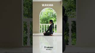 Vajrasana  Dvakaso® [upl. by Aeret]