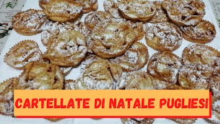 Cartellate di Natale pugliesi Buone feste a tutti [upl. by Lagasse]