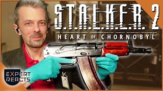 Firearms Expert Reacts to STALKER 2 Heart of Chornobyl Guns  EXP [upl. by Ylrebmic589]