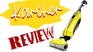 Karcher FC5 Hard Floor Cleaner Review [upl. by Eeleak]