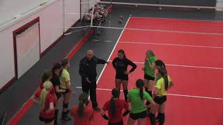 Serve Receive Volleyball Drill Progression [upl. by Atnek]