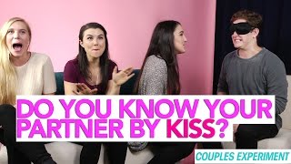 Do You Know Your Partner By Kiss  Couples Challenge  Couples Experiment [upl. by Suitangi]