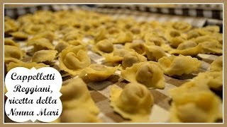 Cappelletti Reggiani  quotCappellettiquot Grandmas Recipe eng sub [upl. by Lundquist]