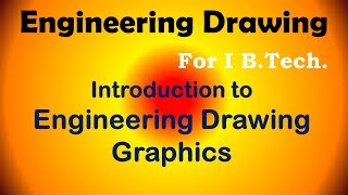 Introduction to Engineering Graphics for First year Engineering [upl. by Keely]