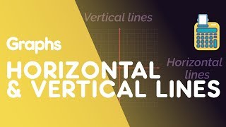 Horizontal amp Vertical Lines  Graphs  Maths  FuseSchool [upl. by Atrebor380]