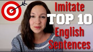 How to Pronounce TOP 10 English Sentences [upl. by Lorrac]