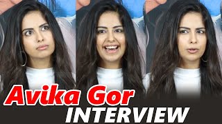 Actress Avika Gor CUTE Interview About BRO Movie  TFPC Exclusive [upl. by Leduar999]