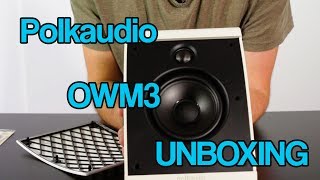 Polkaudio OWM3 Unboxing A swiss army knife of speakers [upl. by Amesari708]