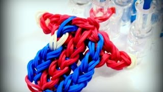 Loom Bands deutsch  Bastelanleitung Trikot FC Bayern München  9999 Dinge basteln [upl. by Etti720]