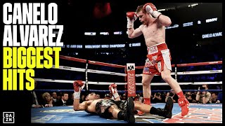 Seven Minutes Of Canelos Biggest Hits amp KOs [upl. by Amirak]