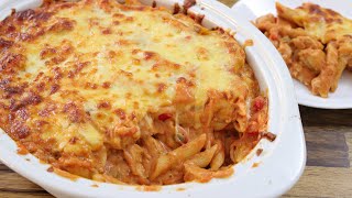 Chicken Pasta Bake Recipe [upl. by Poirer]