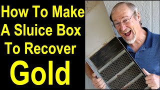 Gold Expert Shares Top Sluice Building Secrets [upl. by Hannala843]