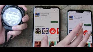 5G vs 4G  PUBG  Download speed test  5G vs 4gG phones comparison [upl. by Annam]
