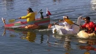 Racing giant pumpkins in Maine [upl. by Lecirg]