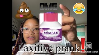 Laxative prank on my sister😮 [upl. by Asilef]