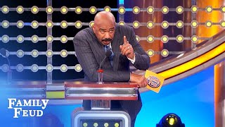 Steve Harvey threatens Feud producers quotYoure gonna pay for thatquot [upl. by Fanechka128]