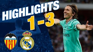 GOALS AND HIGHLIGHTS  Valencia 13 Real Madrid  Spanish Super Cup [upl. by Akalam281]