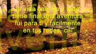 niche gotas de lluvia letra [upl. by Idona]