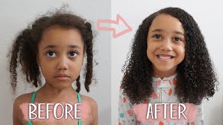 Tangled Curly Hair Wash Routine  Tips for Detangling [upl. by Eelymmij]