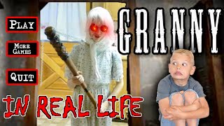 Escaping GRANNY In Real Life 5 Days At Aspen Grannys Basement House [upl. by Vladimir]