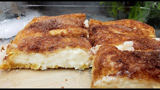 SOPAPILLA CHEESECAKE  Crescent Roll Dessert Recipe  Bake With Me [upl. by Arnold4]