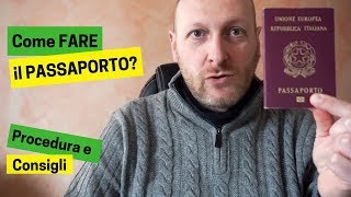 COME FARE il PASSAPORTO ELETTRONICO VALIDO 2023 [upl. by Wyndham]