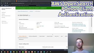 AWS OpenSearch Python Client Remote Cluster Authentication [upl. by Notsgnal]