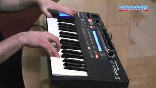 Novation UltraNova Synthesizer Demo — Daniel Fisher [upl. by Alcina]