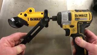 Dewalt 18GA Shear Attachment [upl. by Ecnarrat]