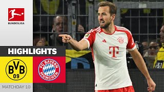 Kane Hits BVB Where It Hurts  BVB  Bayern 04  Highlights  Matchday 10 – Bundesliga [upl. by Boynton827]