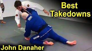 Best Takedowns For Jiu Jitsu BJJ by John Danaher [upl. by Jamille]