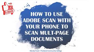 How to Use Adobe Scan [upl. by Arnaud]