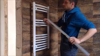 Bathroom Radiator Installation [upl. by Luebke699]