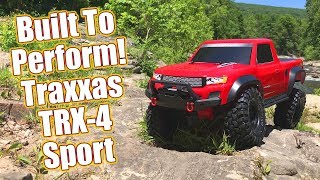 Lean Mean OffRoad Machine Traxxas TRX4 Sport Scale amp Trail Crawler Unboxing amp Review  RC Driver [upl. by Janina133]