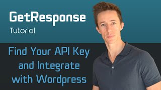 How to find Your GetResponse API Key  Integrate with Wordpress [upl. by Hayifas]