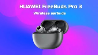 Huawei Freebuds PRO 3 Review from Gadget Flow [upl. by Oinotla]