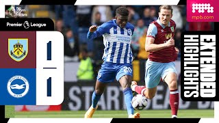 Extended PL Highlights Burnley 1 Brighton 1 [upl. by Cesya]